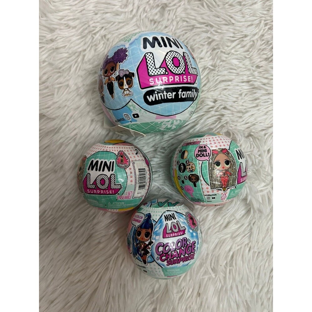 New L.O.L Surprise Mini Winter Family Toys